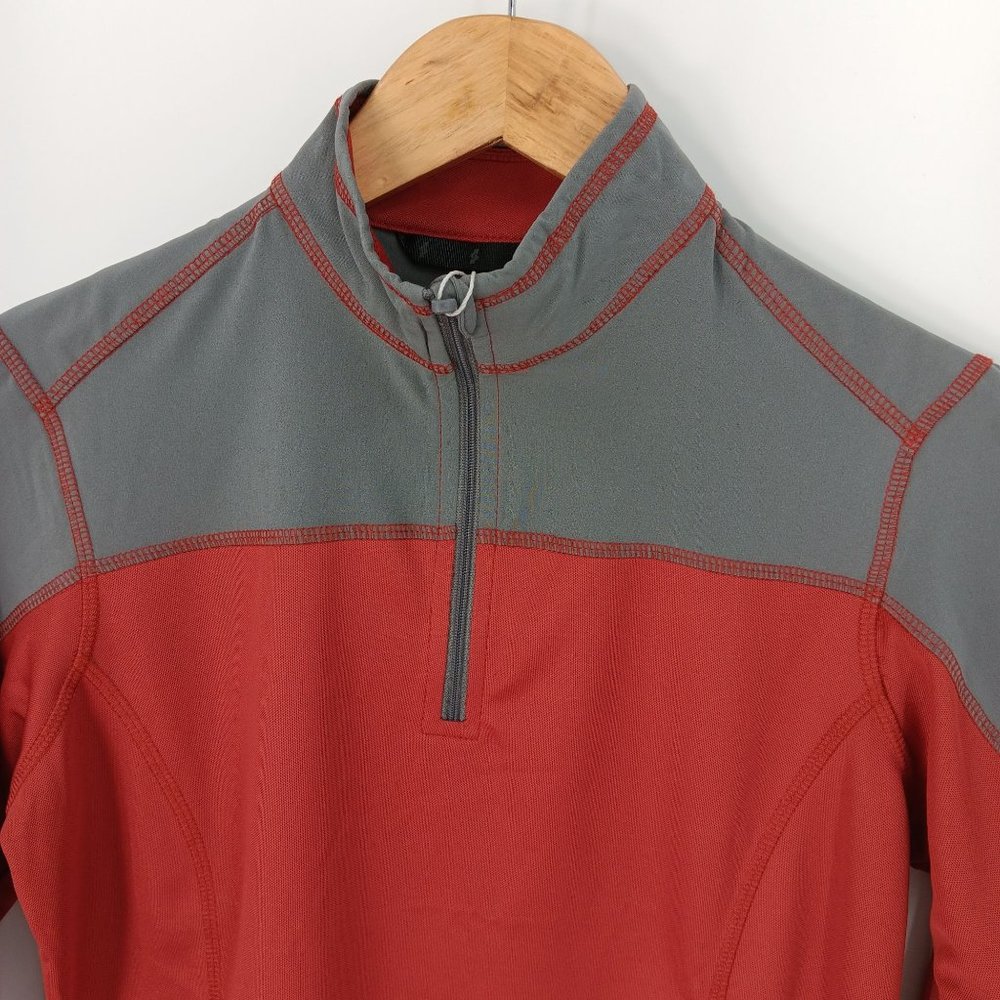 NORTH END LADIES BRICK/GRAY XXL SLEEVE SHIRT - Picture 9 of 16